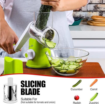 Multi-Functional Vegetable Shredder with Stainless Steel Shredding Blade