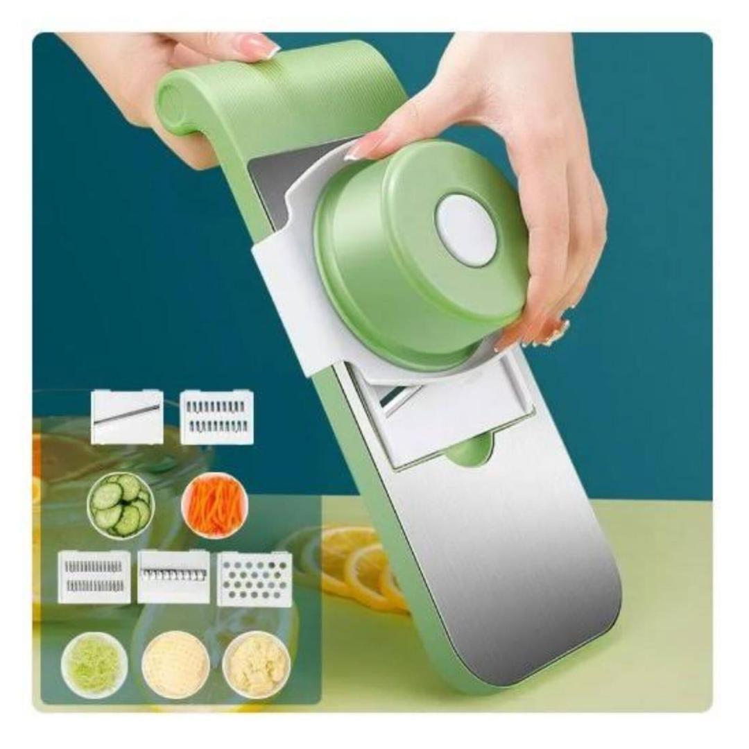 5-in-1 Multifunctional Vegetable Cutter with Premium Box Packaging