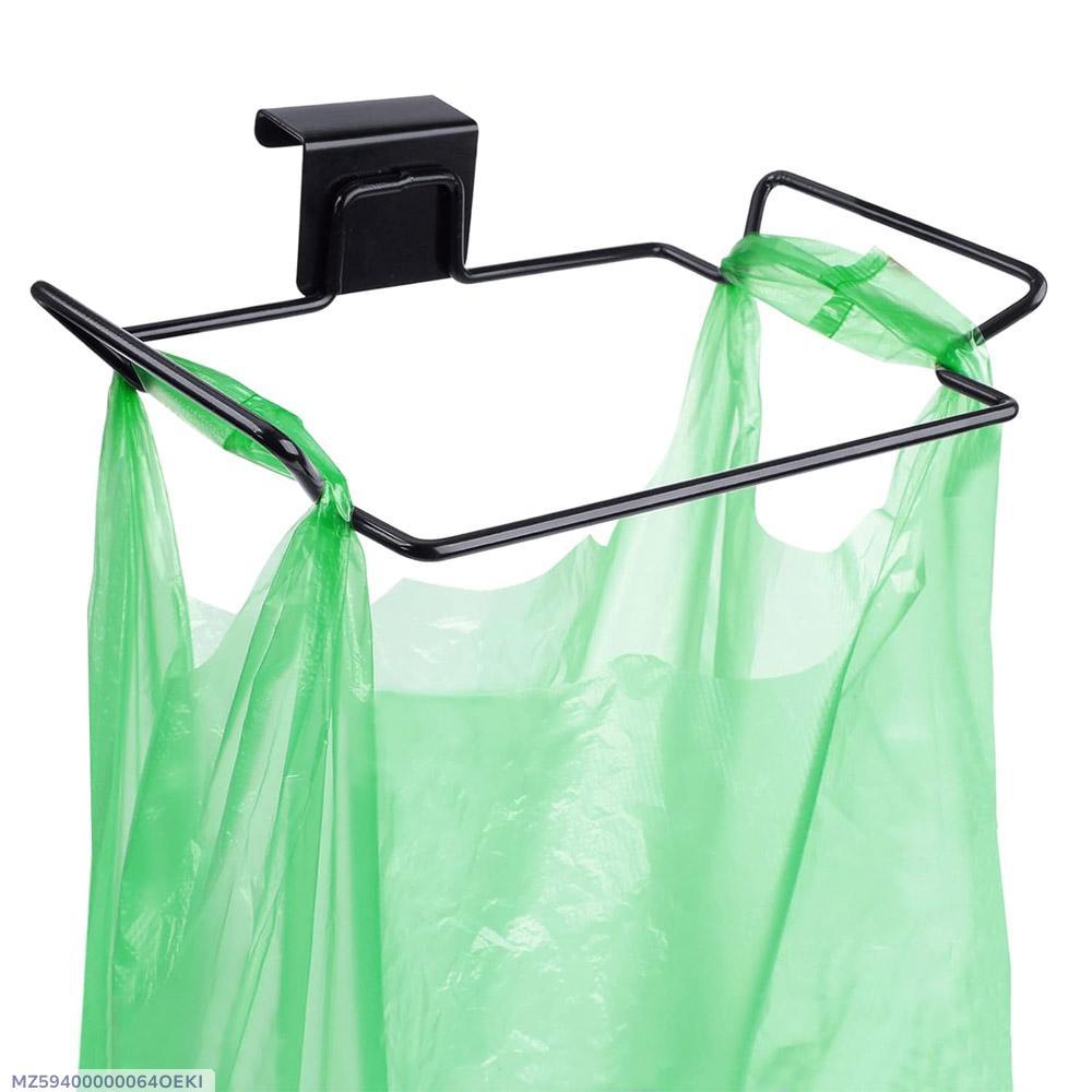 Over-the-Cabinet Door Hanging Trash Bag Holder – Keep Your Kitchen Mess-Free!